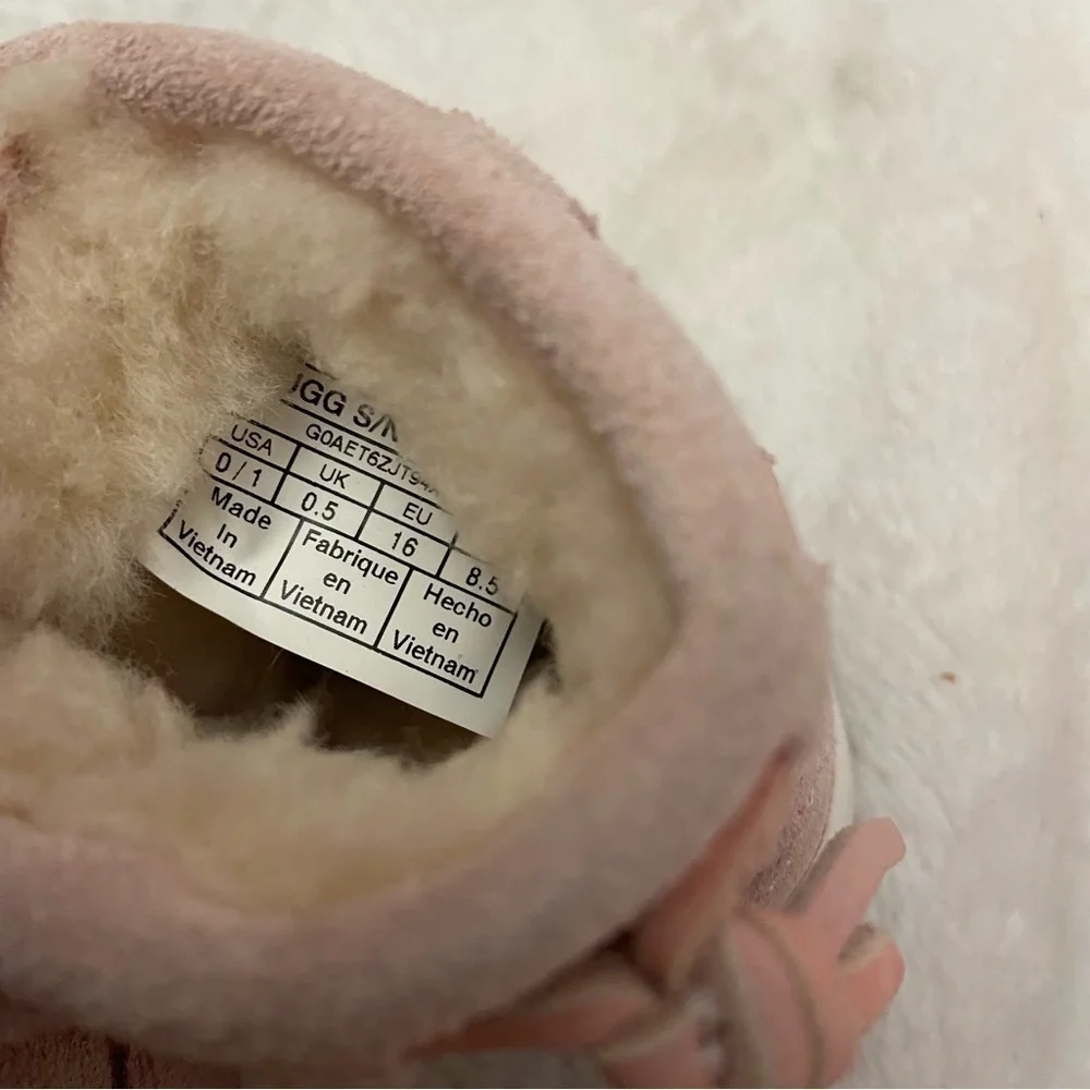 UGGs Cali Moc Campfire Baby Pink Bootie Toddlers Boots